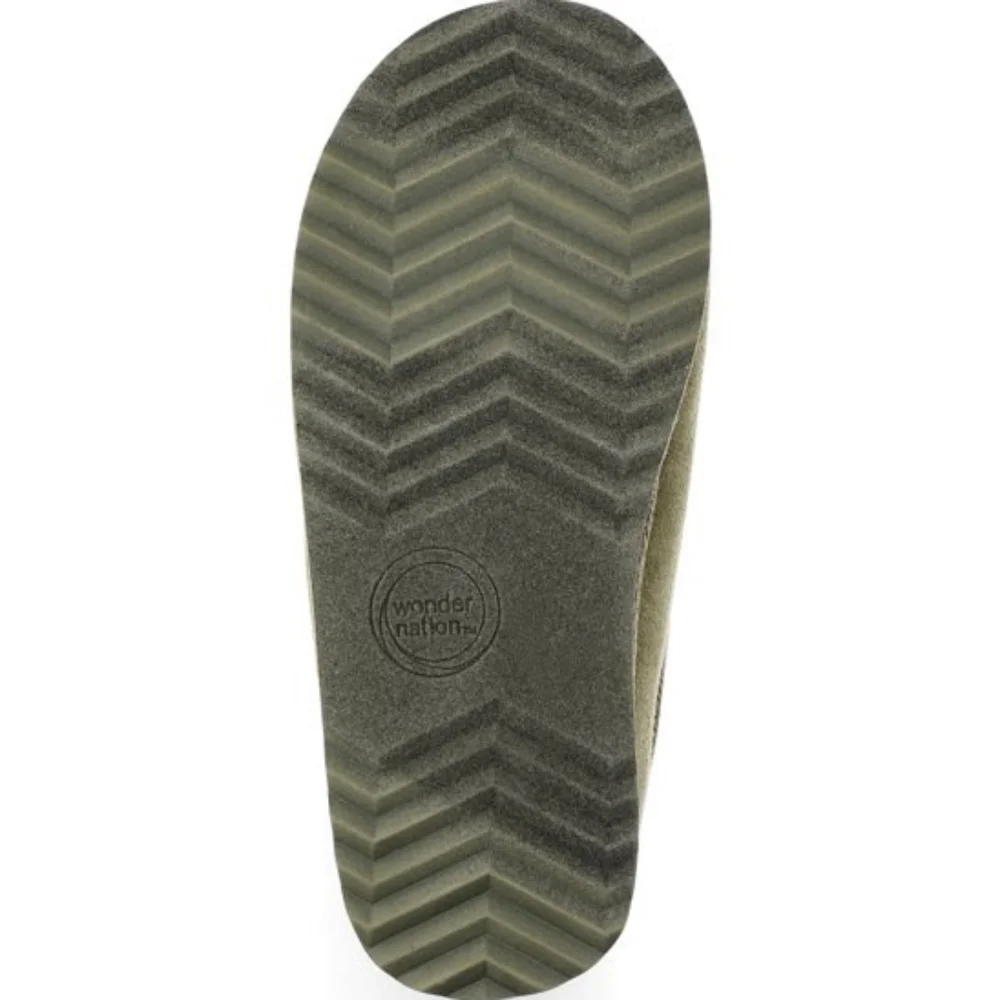 Wonder Nation Little & Big Kid's Unisex Cozy Slip-on Slipper